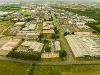 Drone image of Cowpen Lane Industrial Estate showing warehouses and buildings